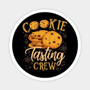Cookie Tasting Crew Christmas Matching Group Magnet